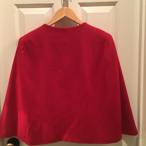 CHICO’S - Ponte Cape SS Jacket - Picture 2 of 8